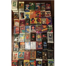 Vintage Unopened MIX Sports Oddball Stickers and Non-Sport Wax Packs 15 pack Lot