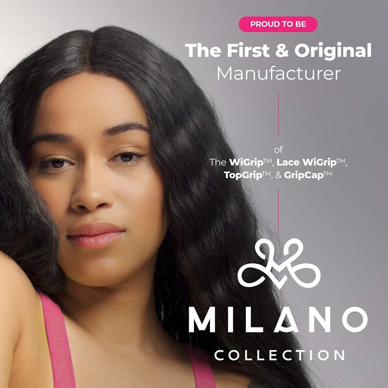Peluca de terciopelo de Milano Collection con 9 fundas de