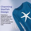 SAGEFINDS Starfish Sweater Large Blue
