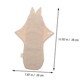 Minkissy Reusable Sanitary Napkin Cotton Pads for Women Comfortable Day/night Use Random Style