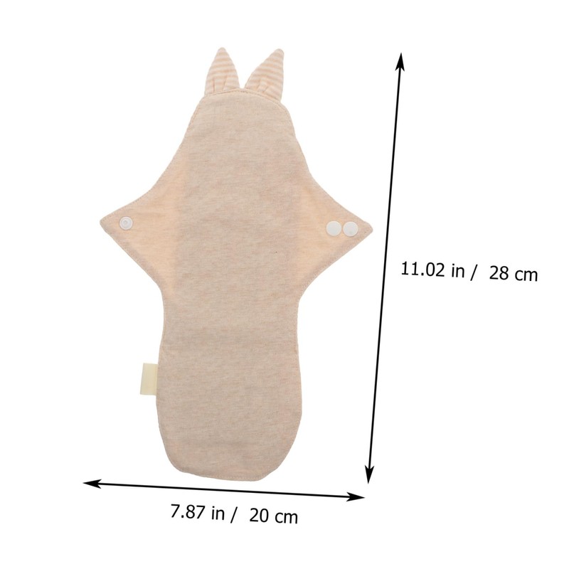 Minkissy Reusable Sanitary Napkin Cotton Pads for Women Comfortable Day/night