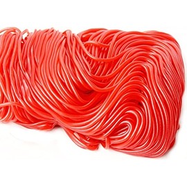 Strawberry Red Licorice Laces, 2 Pound