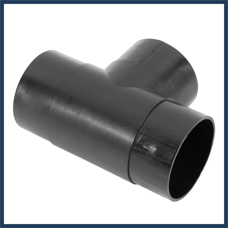 INFINAUTO 60mm Car 3 Way Air Ducting Elbow Pipe T