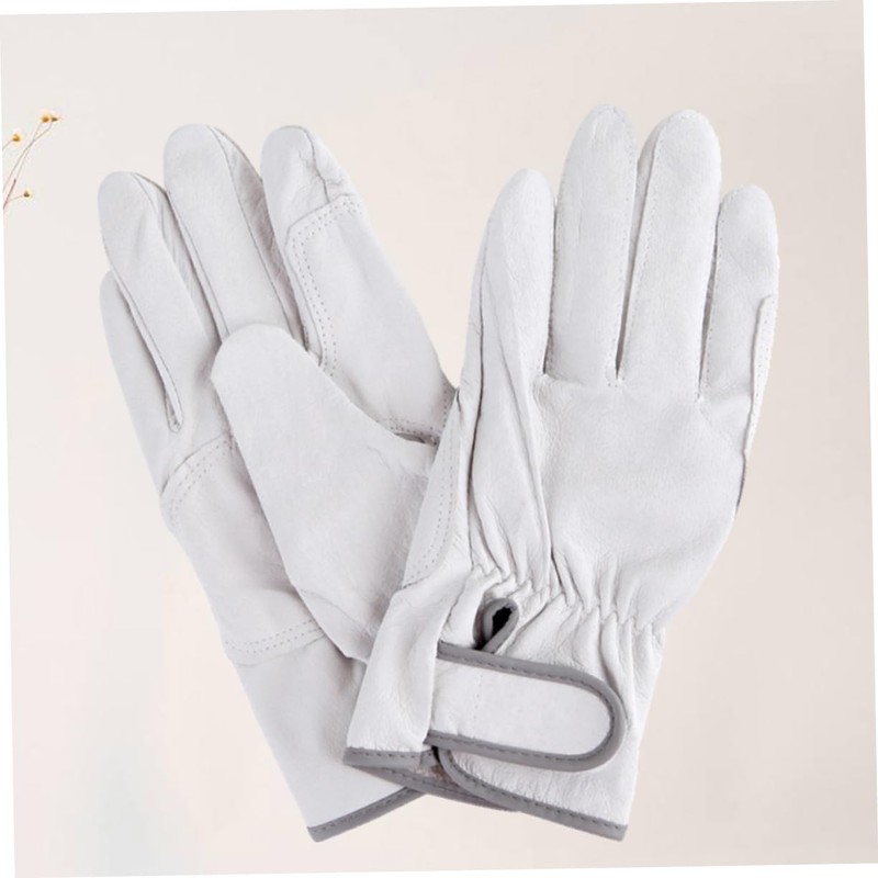jojofuny 2 Pairs Cotton Gloves for Kitchen Oven Mitt Welding