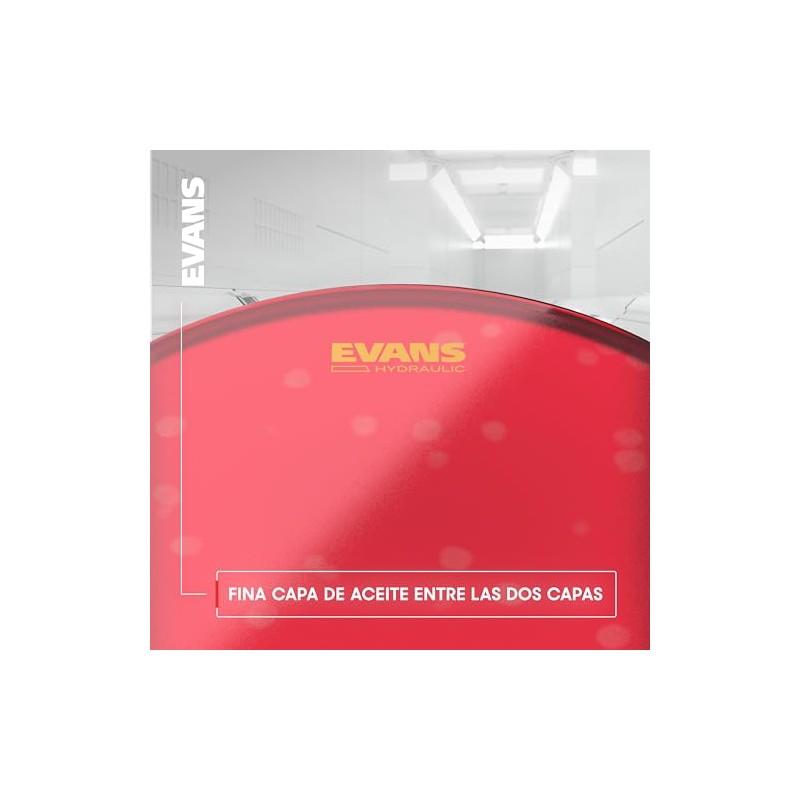 EVANS | Hydraulic Snare | Parche Batter para Tarola |