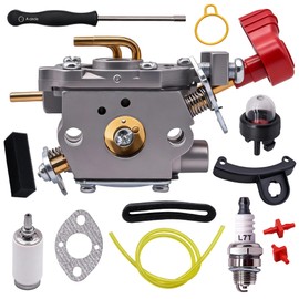 753-08517 Carburetor Kit Fit for Troy-Bilt TB27VH TB27BVEC TB27BH TB27BEC Leaf Blower for MTD 41BS2BVG799 41BS2HBC799 for Craftsman BV245 BV250 B235 41AR27AV791