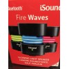 iSound Wireless Bluetooth Speaker Rechargeable Color Changing iSound Black