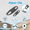 elook Zipper Locks for Backpacks, 6 PCS Zipper Clip Theft