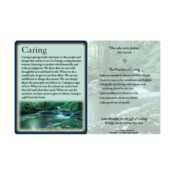 Virtues Reflection Cards