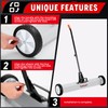 Buelkmag 55Lbs Nail Magnet Sweeper 36 Inch Rolling Magnetic Sweeper