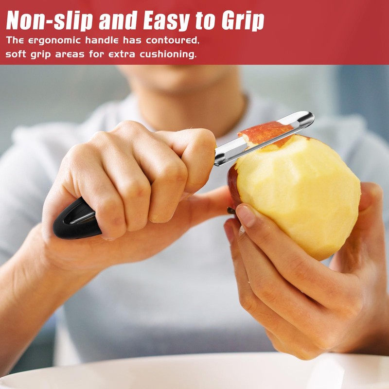 Professional #1071 Vegetable Peeler, Stainless Steel Fruit Potato Peeler, Swivel