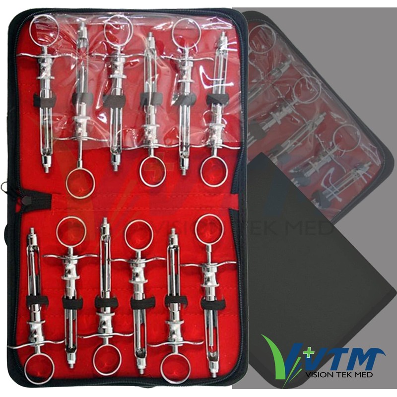 VISION TEK MED Kit of 10 Piece Premium Dental Anesthetic