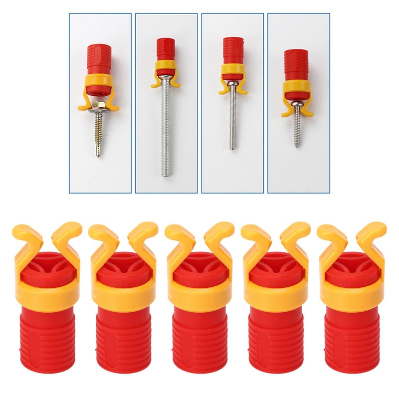 Zerodis 10PCS Screw Holders, Hand Screw Clamps Screw Gripper Holding