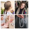 Sibba 10pcs Hair Extension Loop Threader Tools, Needle Threader Wire