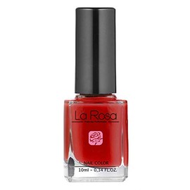 La Rosa - Nagellack 10 ml - Nr.108 - hellrot, leuchtend, intensiv und satt