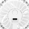 3 Gears Handheld Fan Mini Portable Table Cooler with Detachable