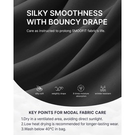 G4Free Wide Leg Sweatpants with Pockets for Woman Modal High Waist Stretch Sweat Pants Casual Lounge Travel Pants(Black,M,31")