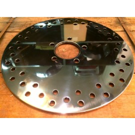 RevTech 11.5" REVTECH BRAKE ROTOR SET HARLEY Polished FXD Dyna FXR Sportster Softail 00^