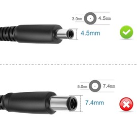 New Genuine 19.5V 3.34A 65W Adapter For Dell Inspiron 17-7779, 17 7773 2-in-1, 17 7778 2-in-1, 17 7779 2-in-1, 17 7786 2-in-1 Laptop Charger with UK Mains Cable -Sold By Wikiparts