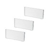 iDesign Recycled Plastic Dividers, 3 Pack, The Rosanna Pansino Collection