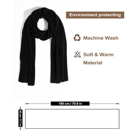 Ymomode Scarf for Women, Pashmina Shawl Wraps for Evening Dresses, Large Winter Scarves Women, Scarf for Winter