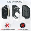 Key Fob Shell Case Replacement Fits for Jeep Wrangler Gladiator