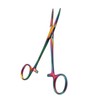 PRECISE CANADA: Premium AUTOCLAVABLE Kelly HEMOSTAT Forceps 5.5" Straight Rainbow