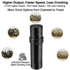 Heavy Duty Manual Pepper Grinder with More Pepper Output, Professional