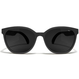 Distil Union Kiawah MagLock Polarized Cat-Eye Sunglasses | Lightweight, Flexible and Secure (Anchor Black + Gray Polarized)