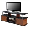 Convenience Concepts Designs2Go 60" Monterey TV Stand, Cherry / Black