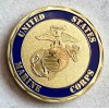 US MARINE CORPS - 4th MARINE DIVISION Challenge Coin with