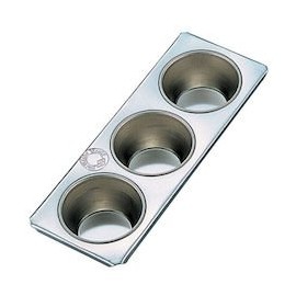 Tin Muffin Pan 100 Cup with 3