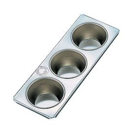 Tin Muffin Pan 100 Cup with 3