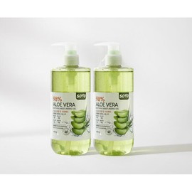 Soyo Aloe Vera Soothing Moisturizing Gel 400g x 2 Soothing Gel / 소요 알로에베라 수딩 모이스처라이징 젤400g x2개 수딩젤