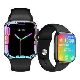 Reloj Inteligente ISDEWATCH T900 Pro Max 1.9" Sensor Cardíaco/Oxígeno Negro