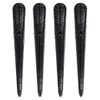 Jagrip Set of 4 (Black) Hair Clips Professional Duck Curl