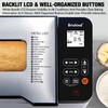 Briskind Bread Maker Machine with Ceramic Nonstick Pan, 19 Menus,