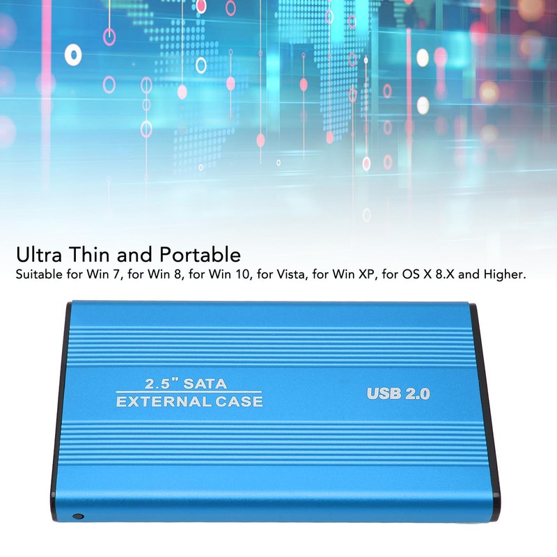External Hard Drive 2.5 Inch Slim USB 2.0 High Speed