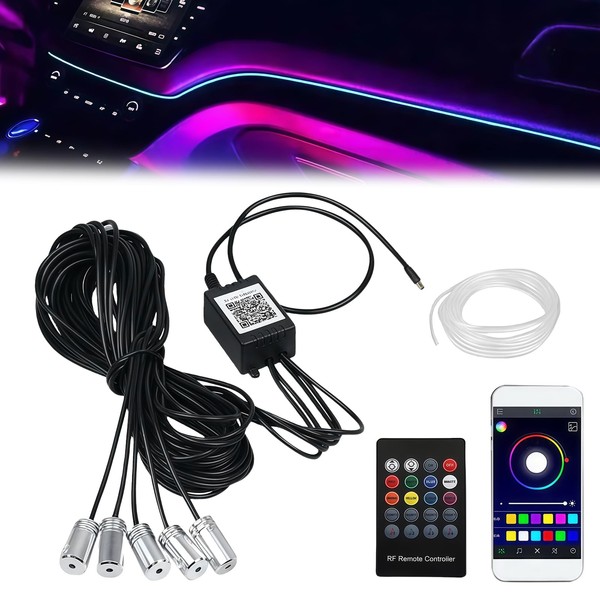 Led Auto Innenraumbeleuchtung, 5 In 1 Auto Ambientebeleuchtung, Ambiente Beleuchtung