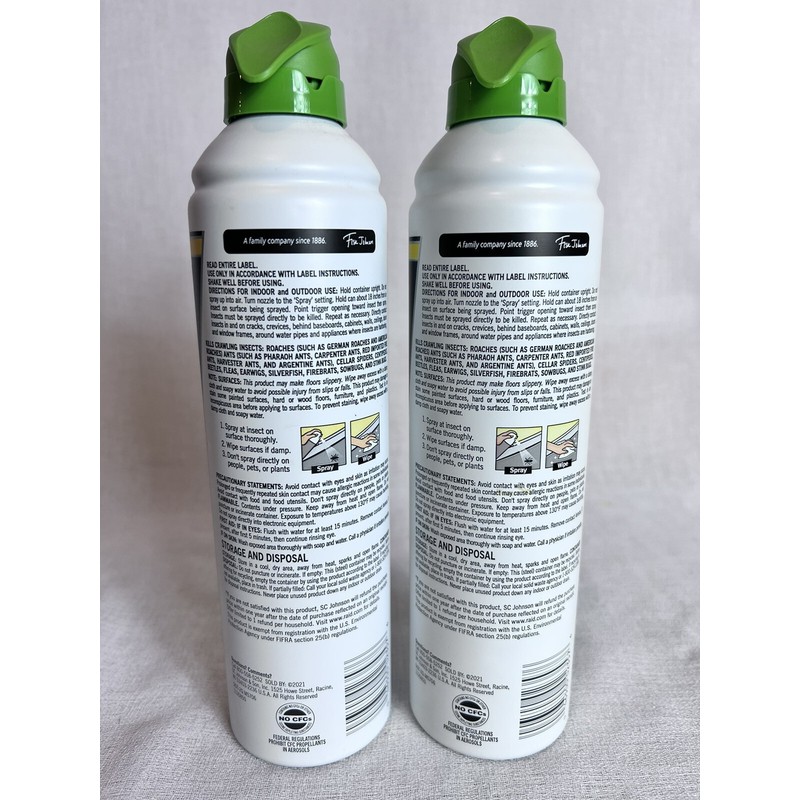 Sc Johnson LOT OF 2 Raid Essentials Ant Spider and