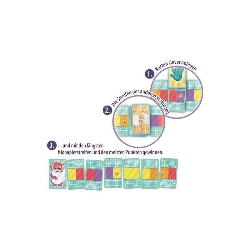 Schmidt Spiele 75057 Monster Role, Children's Card Game