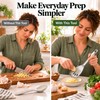 Stainless Steel Ginger Garlic Grater Multi-functional Grinding Spoon Egg, Soup