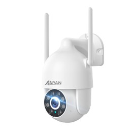 ANRAN 2026 Limited 2K Wireless Outdoor Security Camera, 5Ghz PTZ Home Security Camera with 360° View and Auto Motion Tracking,2.4G WiFi Dome Surveillance Camera,Spotlight Siren,Night Vision,Audio