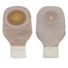 HOLLISTER Colostomy Pouch Premier One-Piece System 12" Length Drainable Trim To Fit (#8628, Sold Per Box)