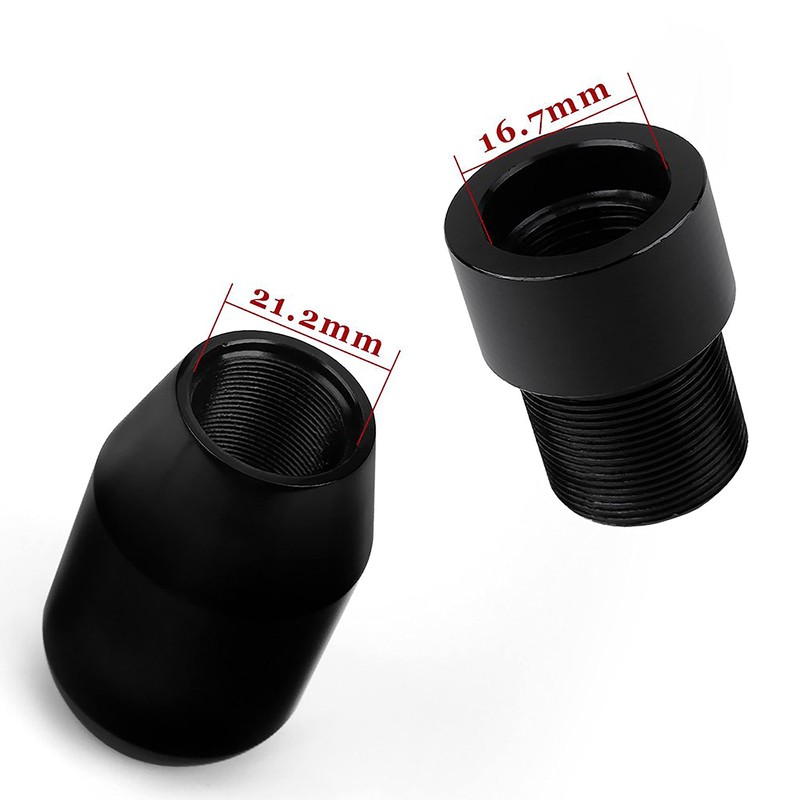 OCC MOTOR SPORT Gear Lever Knob Black Aluminium