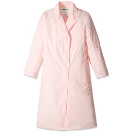 Apron KAZEN Women's Examination Garment S Type Long Sleeve 1.1 gal (4 L) 120-73 (Pink)