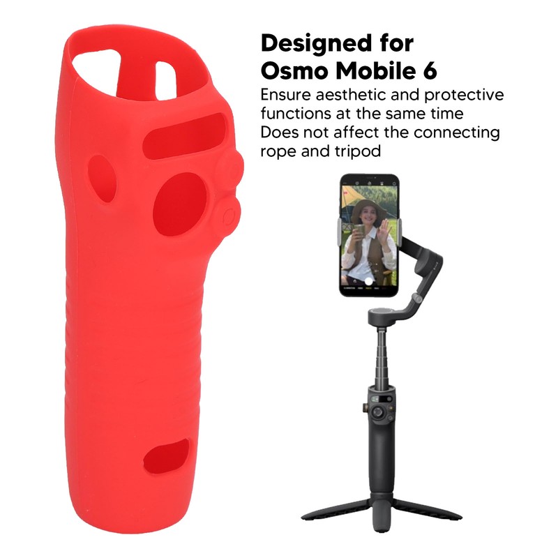 Protective Case Silicone Tight Fit Anti Skid Dustproof Stabilizer Handle