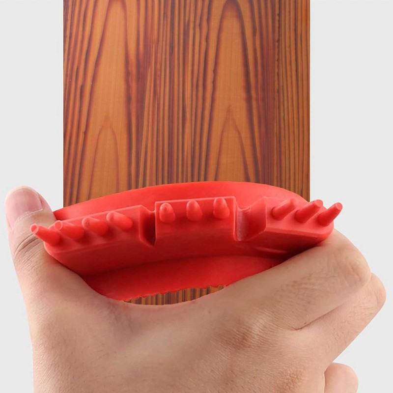 Attrezzo per venature del legno, attrezzo per pittura in gomma