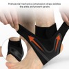 Sport Ankle Guard Sleeve Compression Sprain Prevention Outdoor Basketball Protective