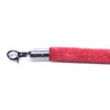 Decorative Rope Safety Queue Stanchion Barrier Rope (96" Velvet Burgundy
